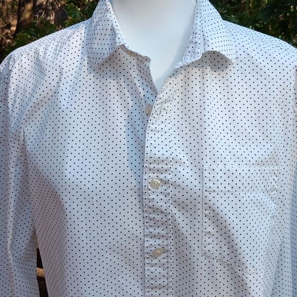 Thompson Shirtings by J. Crew Dotted Shirt - Picture 2 of 10